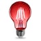 Feit Electric Feit A19 E26 (Medium) Filament LED Bulb Red 30 Watt Equivalence 1 pk A19/TR/LED - alternate 4